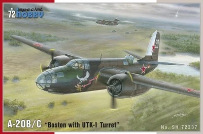 SH72337  авиация  A-20B/C "Boston with UTK-1 Turret"  (1:72) 8594071085575