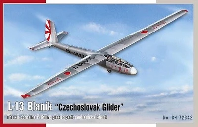 SH72342  авиация  L-13 Blaník "Czechoslovak Glider"  (1:72) 2000002120728