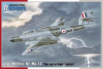 SH72364  авиация  Meteor NF Mk.14 "The last of night fighters"  (1:72) 8594071087890
