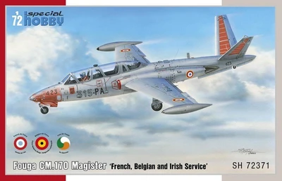 SH72371  авиация  Fouga CM.170 Magister French, Belgian and Irish  (1:72) 8594071087531