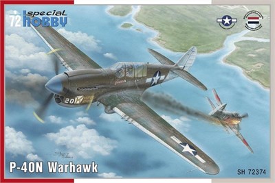 SH72374  авиация  P-40N Warhawk  (1:72) 8594071086237