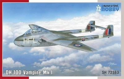 SH72383  авиация  D.H.100 Vampire Mk.I "RAF, RAAF and Armee de l'Air"  (1:72) 8594071086541