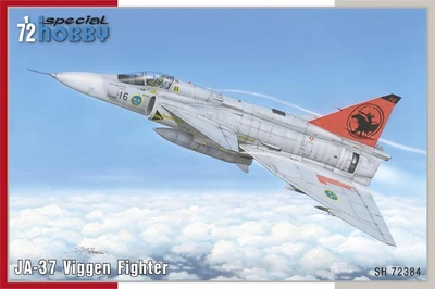 SH72384  авиация  SAAB AJ-37 Viggen fighter  (1:72) 8594071086824