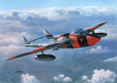 SH72391  авиация  DH.100 Vampire 6 'Pinocchio Nose'   (1:72) 8594071087036