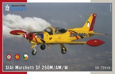 SH72418  авиация  SIAI-Marchetti SF-260M/AM/W  (1:72) 8594071087807