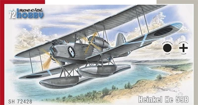 SH72428  авиация  Heinkel He 59B  (1:72) 8594071089511