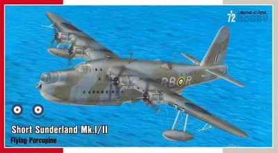 SH72438  авиация  Short Sunderland Mk.I/II "The Flying Porcupine"  (1:72) 8594071088576