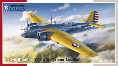 SH72446  авиация  B-12A Bomber 'Yellow Wings over America'  (1:72) 8594071089986