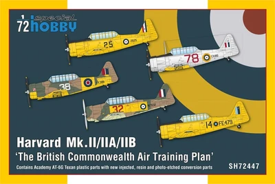SH72447  авиация  Harvard Mk.II/IIA/IIB  (1:72) 8594071088057