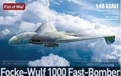 UA48010  авиация  Focke-Wulf 1000 Fast Bomber Heavy-Loaded Version  (1:48) 4589462470454