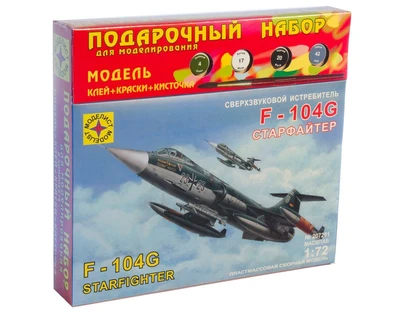 ПН207201  авиация  Сверхзвуковой истребитель F-104G "Старфайтер" (1:72) 4607061760865