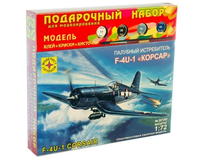 ПН207265  авиация  Палубный истребитель F-4U-1 "Корсар" (1:72) 4607061761978