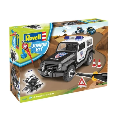 00807  автомобили и мотоциклы  Off-Road Vehicle Police Junior Kit 4009803008073