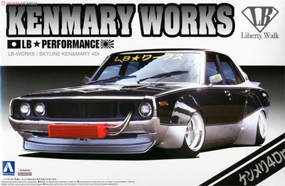 00982  автомобили и мотоциклы  LB Works Kenmary 4Dr  (1:24) 4905083009826