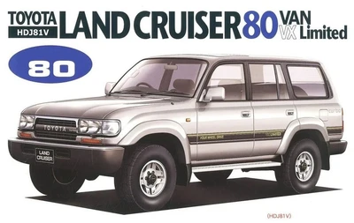 03795  автомобили и мотоциклы  Toyota Land Cruiser 80 Van VX Limited HDJ81V  (1:24) 4968728037950
