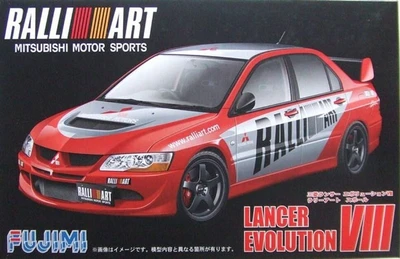 03817  автомобили и мотоциклы  Ralliart Lancer Evolution VIII  (1:24) 4968728038179