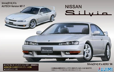 03927  автомобили и мотоциклы  Nissan Silvia S14 K's Aero'96  (1:24) 4968728039275