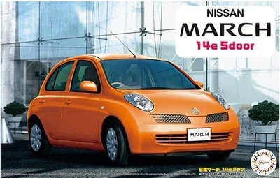 04658  автомобили и мотоциклы  Nissan March 14e 5door  (1:24) 4968728046587