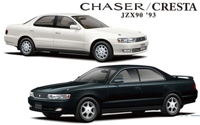 05653  автомобили и мотоциклы  Toyota Chaser/Cresta JZX90  (1:24) 4905083056530