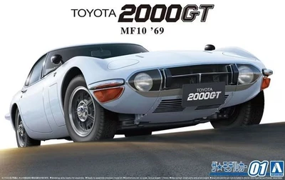 05729  автомобили и мотоциклы  Toyota MF10 2000GT '69  (1:24) 4905083057292