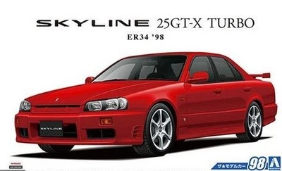 05750  автомобили и мотоциклы  Nissan ER34 Skyline 25GT-X Turbo 1998  (1:24) 4905083057506
