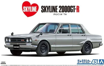 05835  автомобили и мотоциклы  Nissan Skyline 2000GT-R 4-Door PGC10 '70  (1:24) 4905083058350