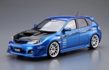 05875  автомобили и мотоциклы  Ings GRB Impreza WRX STI '07  (1:24) 4905083058756