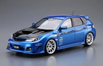 05875  автомобили и мотоциклы  Ings GRB Impreza WRX STI '07  (1:24) 4905083058756