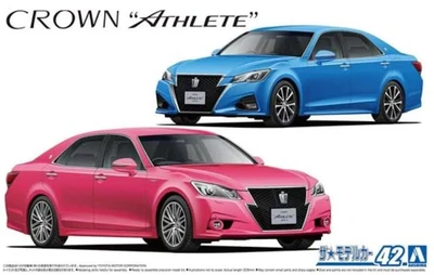 05876  автомобили и мотоциклы  Toyota Crown GRS214 & AWS210 `19  (1:24) 2000000161341