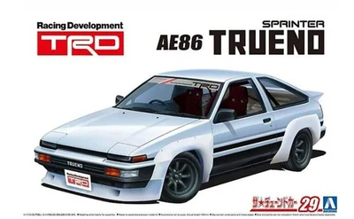 05896  автомобили и мотоциклы  Toyota Trueno '85 AE86 TRD  (1:24) 4905083053607