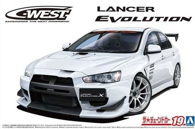 05897  автомобили и мотоциклы  C-West CZ4A Lancer Evolution X  (1:24) 4905083058978