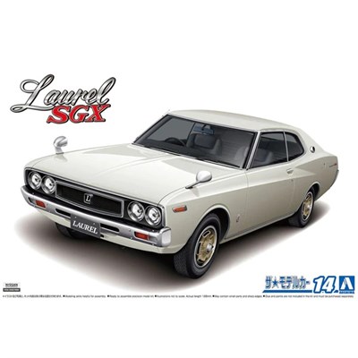 05950  автомобили и мотоциклы  Nissan KHC130 Laurel HT 2000SGX '72  (1:24) 4905083059500