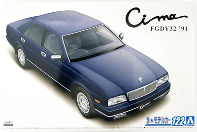 05953  автомобили и мотоциклы  Nissan Cima Y32 '91  (1:24) 4905083059531