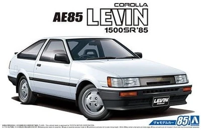 05968  автомобили и мотоциклы  Toyota Corolla Levin AE85 1500SR '85  (1:24) 4905083059685