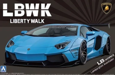 05989  автомобили и мотоциклы  Liberty Walk No.17 LB Works Lamborghini Aventador Ver.1  (1:24) 4905083059890