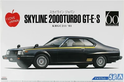 06108  автомобили и мотоциклы  Nissan Skyline HT2000 Turbo GT-E.S '81  (1:24) 4905083061084