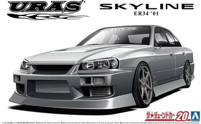 06134  автомобили и мотоциклы  URAS ER34 Skyline 25GT-t '01  (1:24) 4905083061343