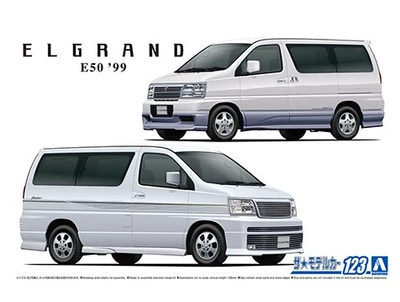 06136  автомобили и мотоциклы  Nissan Elgrand E50 '99  (1:24) 4905083061367