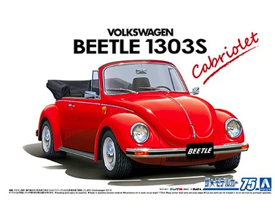 06154  автомобили и мотоциклы  Volkswagen Beetle Cabriolet '75  (1:24) 4905083061541