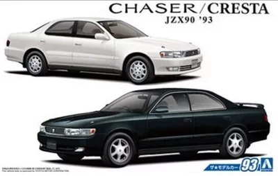 06173  автомобили и мотоциклы  Toyota JZX90 Chaser/Cresta Avante Super Lucent/Tourer '93  (1:24) 2000000195728
