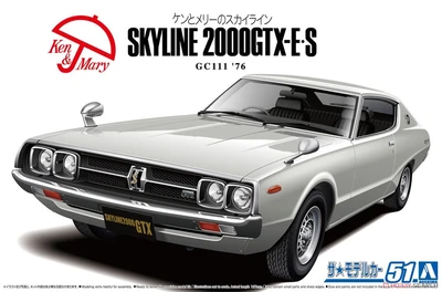 06211  автомобили и мотоциклы  Nissan GC111 Skyline HT2000GTX-ES '76  (1:24) 2000002147077