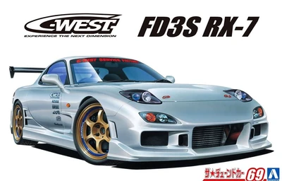 06302  автомобили и мотоциклы  Mazda C-West FD3S RX-7 '99  (1:24) 4905083063026