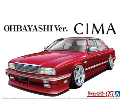 06326  автомобили и мотоциклы  Nissan Cima Ohbayashi Ver. '89  (1:24) 490508306326
