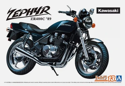 06395  автомобили и мотоциклы  Kawasaki ZR400C Zephyr '89  (1:12) 4905083063958