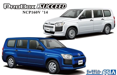 06564  автомобили и мотоциклы  Toyota NCP160V ProBox/Succeed '14  (1:24) 4905083065648