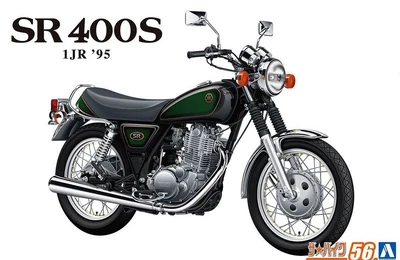 06566  автомобили и мотоциклы  Yamaha 1JR SR400S Limited Edition '95 with Custom Parts  (1:12) 4905083065662