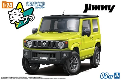 06596  автомобили и мотоциклы  JB64 Jimny 2018 / Kinetic Yellow  (1:24) 4905083065969