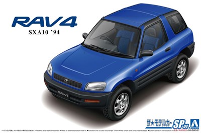 06606  автомобили и мотоциклы  Toyota RAV4 '94 SXA10  (1:24) 4905083066065