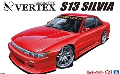 06989  автомобили и мотоциклы  Nissan Silvia S13 Vertex  (1:24) 4905083069899