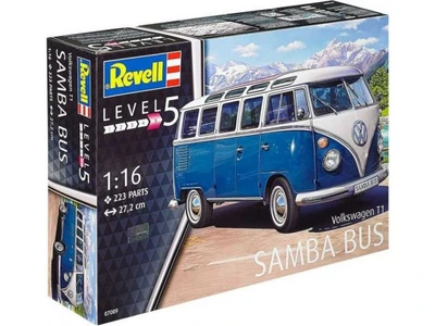 07009  автомобили и мотоциклы  Volkswagen T1 Samba bus  (1:16) 4009803070094